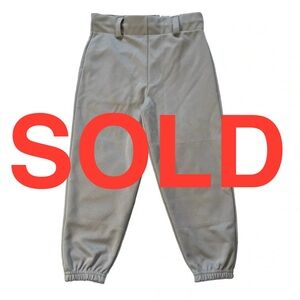 Easton Pro+ Pull Up‎ Pant Youth Baseball Pant Gray Medium NWT